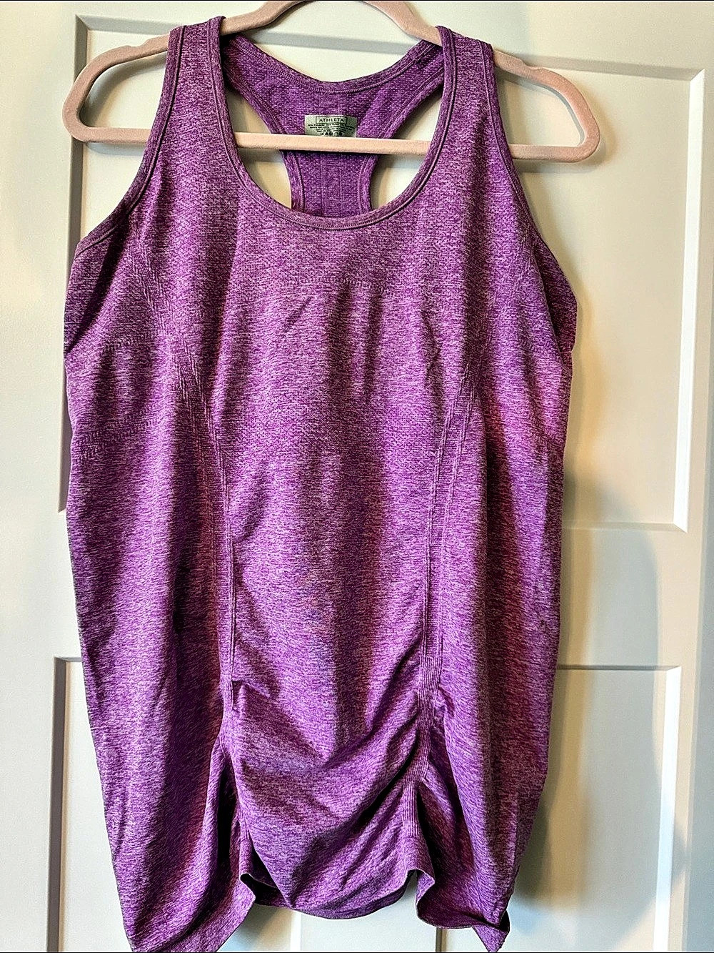 Athleta Purple Athletic Tank Top Size XL Like New